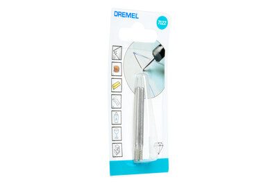 Diamantbestückter Fräser 2,4 mm Dremel 7122 Dremel 26157122JA Kugel-Durchmesser 2.4 mm Diamantbestückt Schaft-Ø 3.2 mm