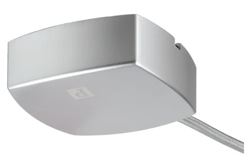 Paulmann, Paulmann 96831 Hochvolt-Schienensystem-Komponente Einspeiser Chrom (matt)