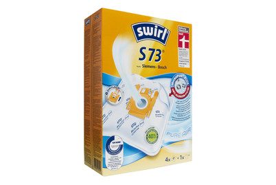 Swirl, Swirl Staubfilterbeutel S73 Weiß 4 Stück