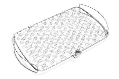 WEBER, Weber Fisch- / Gemüsehalter Fisch- und Gemüsehalter – Weber Grillschale/Grillpfanne/Grillgeschirr – edelstahl