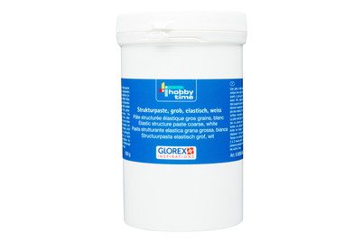 Glorex Strukturpaste Elastisch Weiss | 500 g