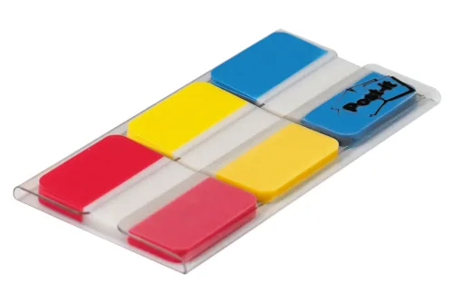 Post-it, POST-IT Index Strong 25,4x38mm 686-RYB 3-farbig/3x22 Tabs