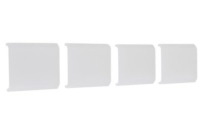 Paulmann, Paulmann 70263 Delta Profil-Cover (B x H x T) 3.5 x 2.9 x 0.5 cm 4 St.