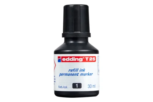 edding, EDDING Nachf&uuml;lltuschen T25 T-25-1 schwarz 30ml