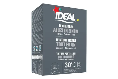 Ideal Textilfarbe Grau