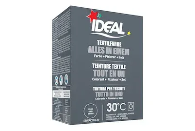 Ideal Textilfarbe Grau