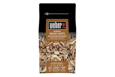 WEBER, Weber Räucherchips – Weber Holzkohle/Briketts/Grill Anzünder – braun