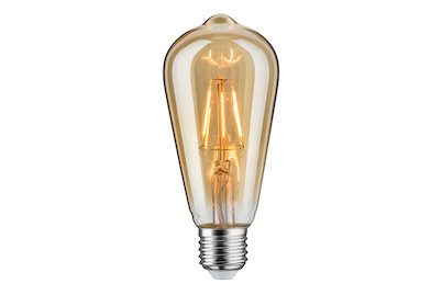 Paulmann, Paulmann 28407 LED E27 4.4 W Gold (Ø x H) 64 mm x 145 mm 1 St.