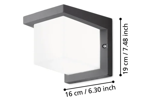 Eglo LED-Aussenwandleuchte Desella1 | Ip54