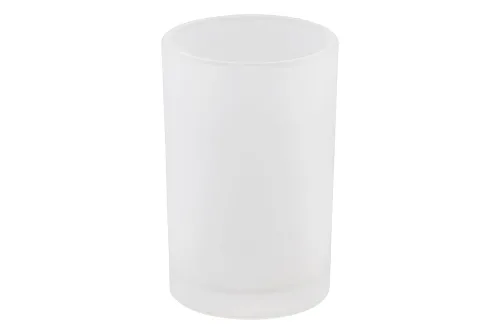 Diaqua, Diaqua - Mundspülbecher Pinta weiss frosted, One Size