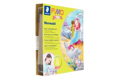 FIMO, FIMO - Modelliermasse, Mermaid, 15.5X15.6X2.2CM, Multicolor