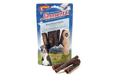 DeliBest, DeliBest Simmental Rindfleisch Sticks rund 15cm 150g