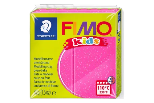 STAEDTLER, FIMO Modelliermasse 8030-262 pink glitzer