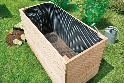 Windhager, Windhager Hochbeet Noppenfolie 500g/m2 - schwarz