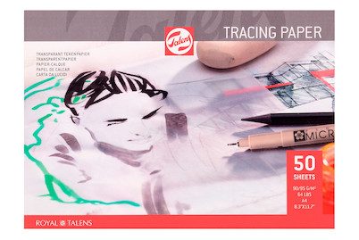 Talens, TALENS Transparent Papier A4 91530032 FSCM80 50 Blatt