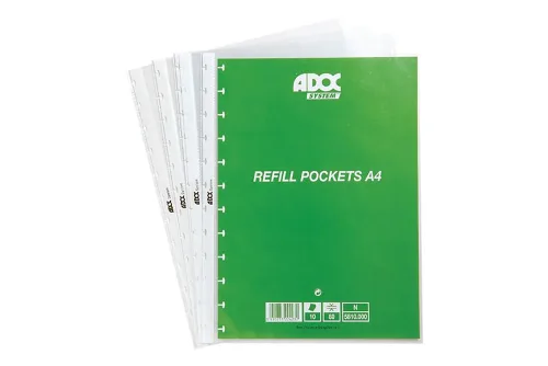ADOC, ADOC Ersatztaschen A4 5810.000 matt 10 St&uuml;ck