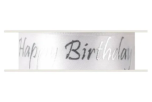 undefined, Dekorband Happy Birthday 25mmx3m