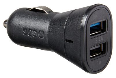 SBS, SBS, Schnellladung, Ladegerät fürs Auto mit zwei USB-Ausgängen, Produkte & Wohnen