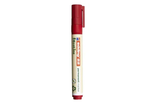edding, EDDING Permanent Marker 22 1.0-5.0mm 22-2 rot