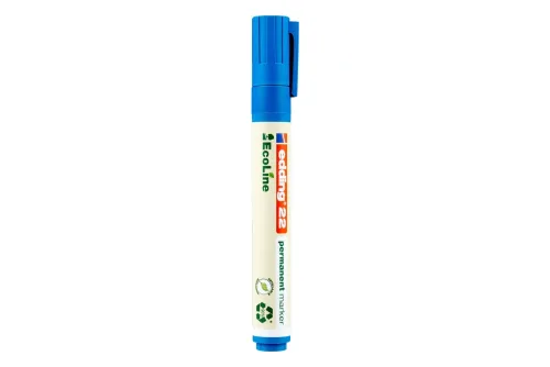 edding, EDDING Permanent Marker 22 1.0-5.0mm 22-3 blau