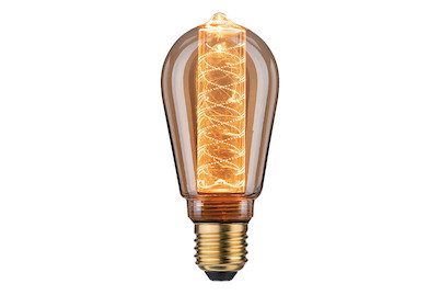 Paulmann, Paulmann 28598 LED E27 4 W Gold (Ø x H) 64 mm x 145 mm 1 St.