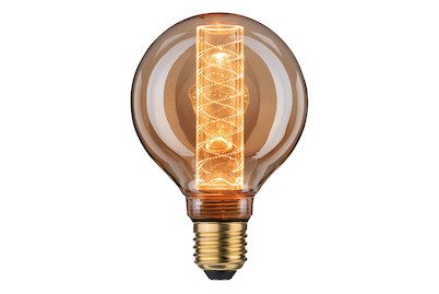 Paulmann, Paulmann 28602 LED E27 Globeform 4 W = 21 W Gold (Ø x H) 95 mm x 145 mm 1 St.