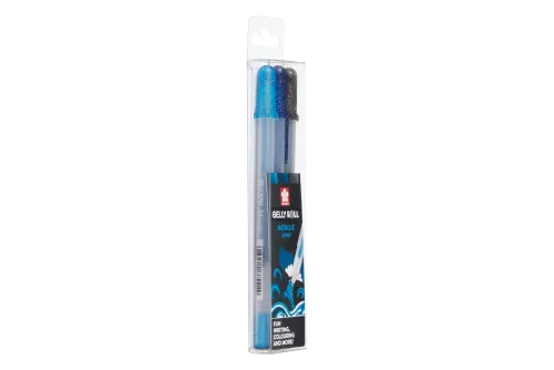 Sakura, SAKURA Gelly Roll 0.5mm POXPGBMET3C Metallic Ocean 3 St&uuml;ck