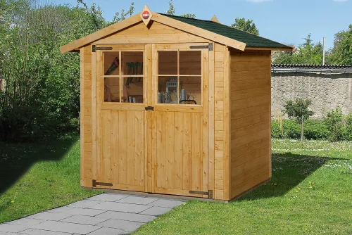 WEKA, WEKA Gartenhaus 316 Gr.2 WEKA Farbbehandlung:Lasur - Eiche hell