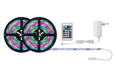 Paulmann, Paulmann FN SimpLED Strip RGB 70515 LED-Streifen mit Stecker 12 V 10 m RGB 1 St.