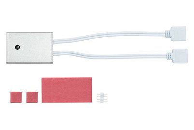 Paulmann, Paulmann 70915 YourLED Twilight Dämmerungssensor 60 W (max) 12 V (max.) 12 V Kunststoff (B x H x T) 4.3 x 0.85 x 3 cm 1