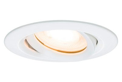 Paulmann, Paulmann Nova Bad-Einbauleuchte LED GU10 7 W IP65 Weiß (matt)