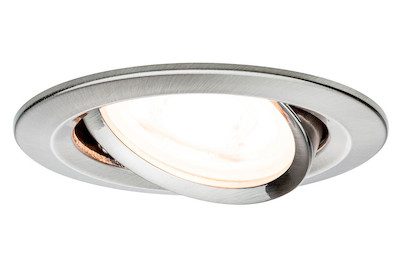 Paulmann, Paulmann 93428 Nova Einbauleuchte LED GU10 6.5 W Edelstahl (gebürstet)