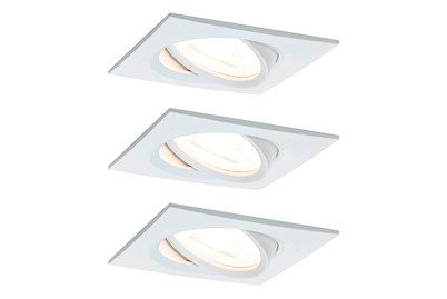 Paulmann, Paulmann 93436 Einbauleuchte 3er Set 19.5 W Weiß (matt)