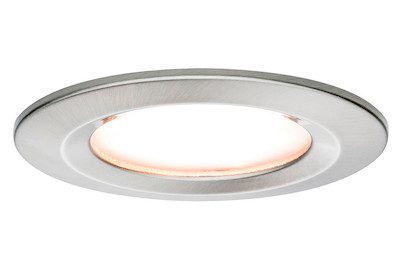 Paulmann, Paulmann Nova Bad-Einbauleuchte LED LED 6 W IP44 Eisen (gebürstet)