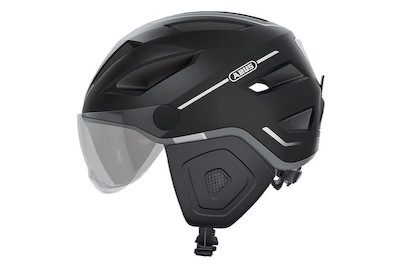 Abus, ABUS Pedelec 2.0 ACE Velohelm mit Visier - Velvet Black