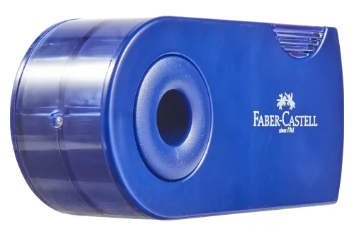 Faber-Castell, FABER-CASTELL Doppelspitzdose SLEEVE 182701 rot/blau