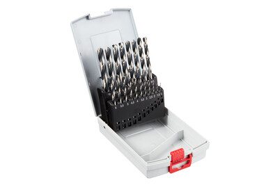 Bosch Accessories, Bosch Accessories 2608577351 Bosch Power Tools Metall-Spiralbohrer-Set 19teilig 1 mm, 1.5 mm, 2 mm, 2.5 mm, 3 mm, 3.5