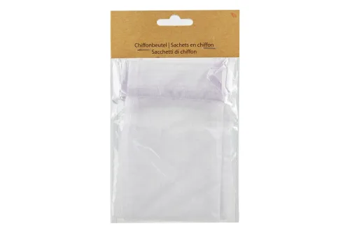 undefined, Chiffonbeutel weiss 3 Stück