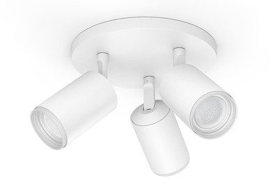 Philips Hue Spotleuchte Fugato Weiss 3 × 5.7 W