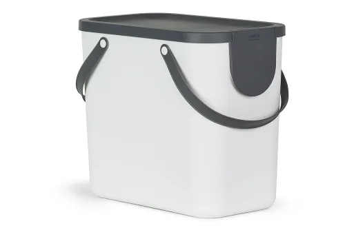 Rotho Recycling Müllsystem Albula | 34 × 23.5 × 40 cm | 25 l