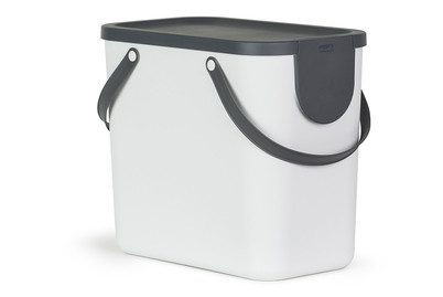 Rotho Recycling Müllsystem Albula | 34 × 23.5 × 40 cm | 25 l