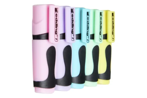 edding, EDDING Textmarker mini 7 1-3mm 4-7-51099-00 Pastell 5 St&uuml;ck