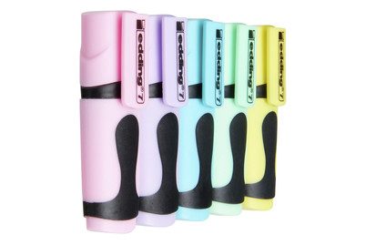 edding, EDDING Textmarker mini 7 1-3mm 4-7-51099-00 Pastell 5 St&uuml;ck