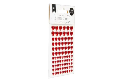 I am Creative, I AM CREATIVE Crystalstickers 6000.22 Herz 84 S.