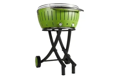Lotusgrill, Lotusgrill XXL Grün Holzkohlegrill – Holzkohlegrill/Kohlegrill – limettengrün