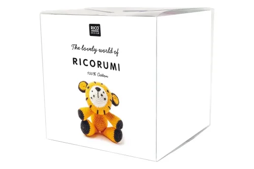 Rico, Rico Creative Ricorumi Set Tiger 25 g, 57.5 m, 100 % CO