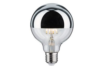 Paulmann, Paulmann 28673 LED EEK F (A - G) E27 Globeform 6.5 W = 48 W Warmweiß (Ø x H) 95 mm x 138 mm dimmbar 1 St.