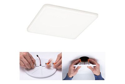 Paulmann, Paulmann 92398 EB Panel Veluna VariFit LED-Einbauleuchte 17.50 W Satin
