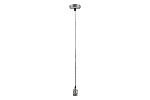 Paulmann, Paulmann Eldar 50385 Pendelleuchte LED E27 Grau, Nickel