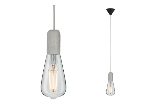 Paulmann, Paulmann Jano 50388 Pendelleuchte LED E27 Grau, Schwarz